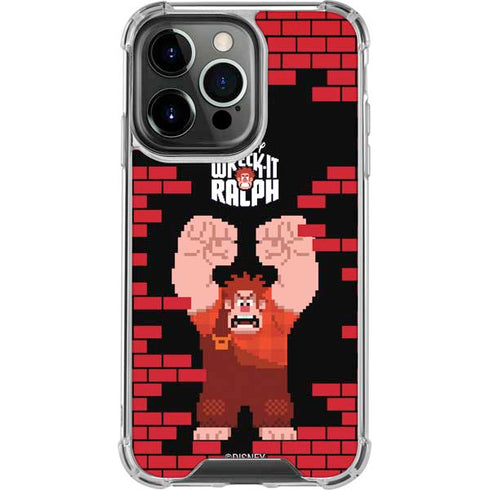 Disney Wreck-it Ralph Vintage Arcade iPhone 15 Pro Clear Case